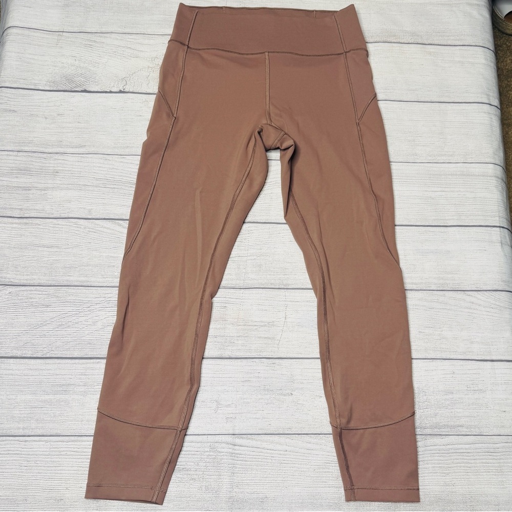 lululemon athletica Mauve Brown Leggings